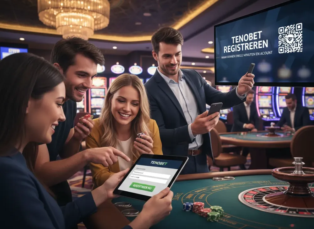 Tenobet registreren – maak binnen enkele minuten een account